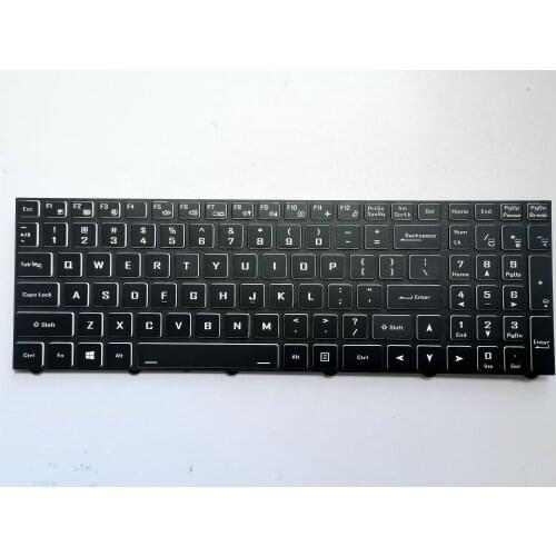 New for Clevo NH57AF1 NH57DP NH58AC NH58AF1 NH58DCQ NH58DPQ Laptop Color Backlit US Keyboard