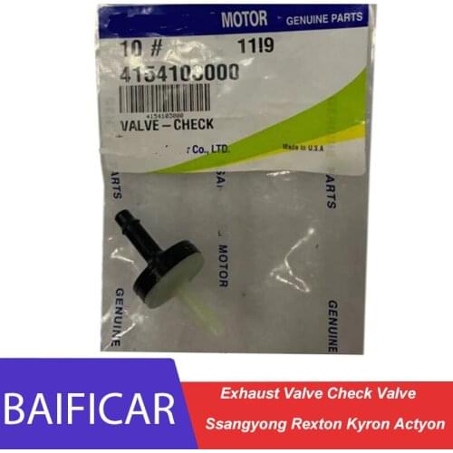 Baificar Brand New Genuien Exhaust Valve Check Valve 4154103000 For Ssangyong Rexton Kyron Actyon Roewe W5