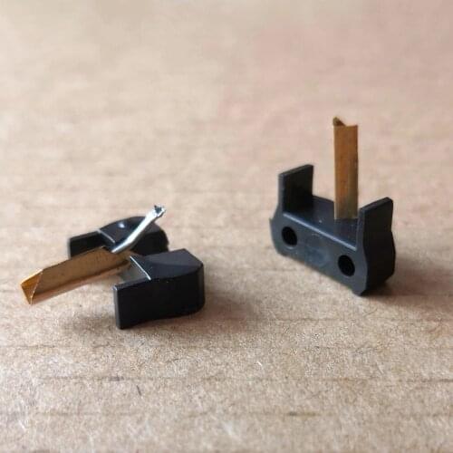 OEM for Realistic Radio Shack Shure M75 M75ED M75-6s DUAL N75 transparent diamond stylus needle DUAL CS1225/1