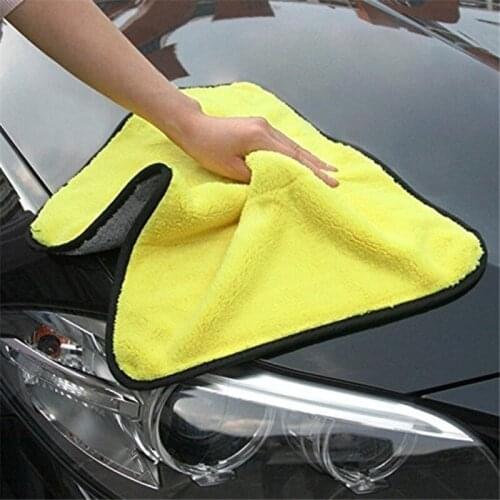Car Wash Microfiber Towel Car Cleaning Drying Cloth Hemming Car Care Cloth Detailing Car Wash Towel