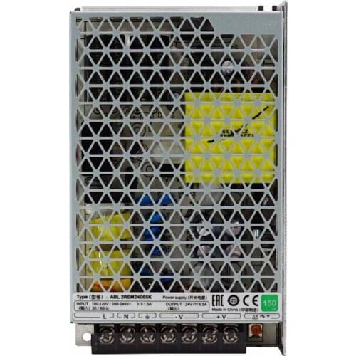 Schneider Electric ABL2 switching mode power supply ABL2REM24065K input single-phase 100-120/200-240VAC 150W output 24VDC 6.5A