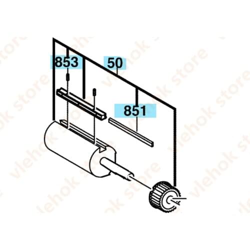 Planer Head for BOSCH 53518 GHO14.4V PHO16-82 3365 PHO1 PHO20-82 3365 GHO20-82 GHO18V GHO18V-LI PLH181 GHO14.4V-LI 2608584003