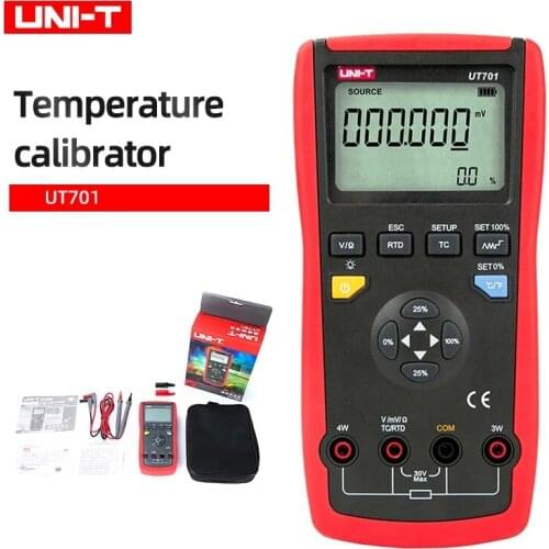 UNI-T UT701 temperature calibrator handheld high-precision and high-stability thermocouple calibrator