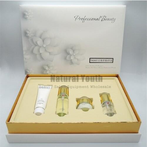 Chamomile Relieving Allergy Sensitive Skin Repair Moisturizing Cosmetics Skin Care Kit 4pcs Set Daily Care