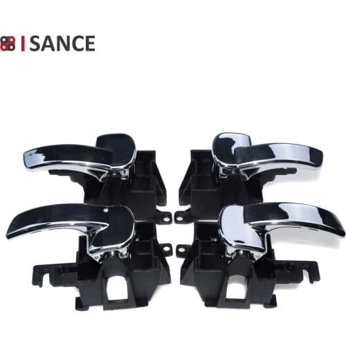 ISANCE Inside Inner Door Handle For Nissan Navara D40 & Pathfinder R51 2005-2018 806714X02B 806704X02B Front Rear Left Right