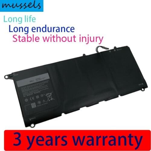 Mussels PW23Y Replacement New Laptop Battery for DELL XPS 13 9360 Series RNP72 TP1GT PW23Y 7.6V 60WH