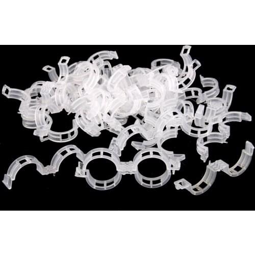 100Pcs Plant Support Clips, Flower and Vine Clips, Garden Tomato Plant Support Clips
