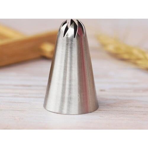 #108E Cake Piping Nozzle Cream Decor Icing Tip Creat Flower Rose Nozzles Cake Fondant Baking Tool Cupcake Decor