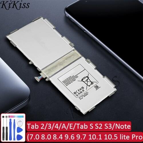 For Samsung Galaxy Tab 2 3 4/Tab A/Tab E/Tab S S2 S3/Note (7.0 8.0 8.4 9.6 9.7 10.1 10.5 lite Pro) SM T210 T211 Tablet Battery