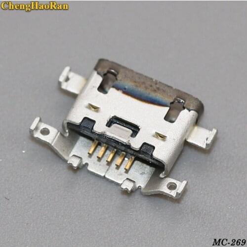 ChengHaoRan For MOTO G4 Plus XT1641 XT1644 Brand new Micro mini USB jack socket Connector Charging Port dock plug 5 pin