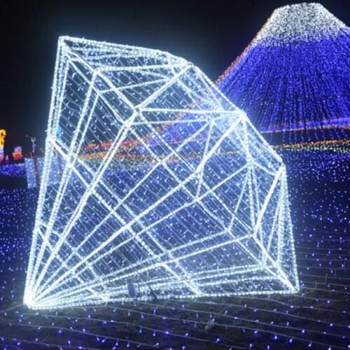 Fairy Light EU/US Christmas Outdoor String Lights Garland 20M Waterproof LED Lights Wedding Party Xmas Holiday Light Decoration