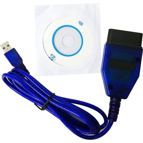 VAG-COM 409.1 Vag Com 409 Vag 409.1 Kkl OBD2 USB Diagnostic Cable Scanner Interface for VW Audi Seat Volkswagen