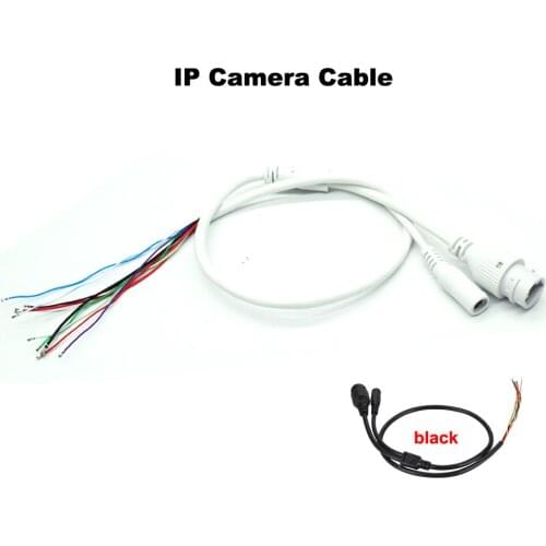 IP camera cable for IP network camera cable replace cable RJ45 camera Cable DC12V for CCTV ip camera replace use