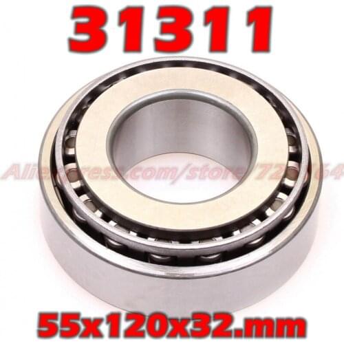 55x120x32 mm Tapered Roller Bearings 31311 27311E HR31311J 31311JR 31311A E31311J 31311VC12 31311U 31311E 55*120*32