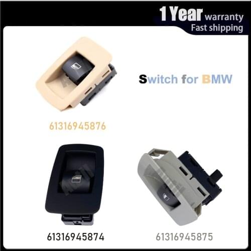 Window Control Switch Passenger Side Lifter Button For BMW E70 E71 E72 E87 E89 E90 E91 E92 E93 1' Series 3' Series X5 X6 Z4