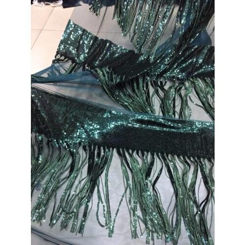 Special french tulle lace fabric with sequins nice looking S-121671 african embroidered tull lace fabric