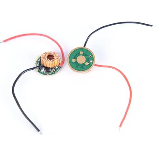1 PCS 5 Mode/1Mode Input 3V-15V dc 22mm LED Driver For Cree 10W T6 XML T6/U2 XM-L2/U2 LED Flashlight or 12V Battery Car Light