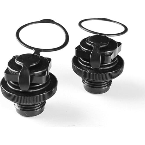 2pcs Air Valve Nozzle Cap PVC Inflatable Boat Kayak Raft Mattress Airbed Adapter Outdoor Water Sport Suuplies