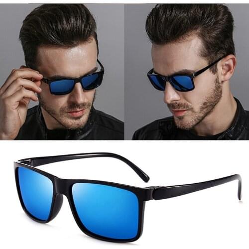 2020 classic design of male brand sunglasses male female driver tones male vintage sunglasses spuare mirror summer UV