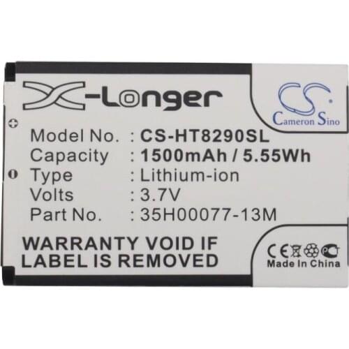 Cameron Sino 1500mAh battery for HTC Max 4G Quartz T8290 Yota 35H00077-13M Mobile, SmartPhone Battery
