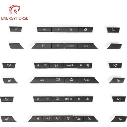 Car Console Dash Air Conditioner Switch Buttons Key Caps Repair Kit Replacement For 5 6 7 Series F10 F02 F07