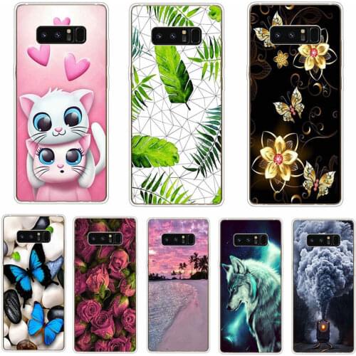 Case for Samsung Galaxy Note 8 Case Soft Silicone Cover For Samsung Galaxy Note8 Note 8 Shell bumper Phone Case