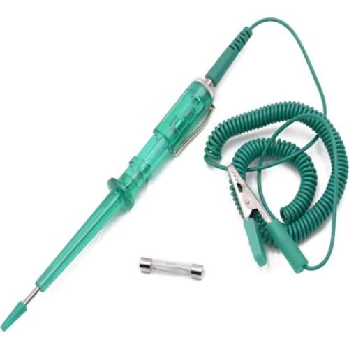 DC Volts Voltage Gauge Test Pencil Detector Car Circuit Tester 6V-12V-24 Green