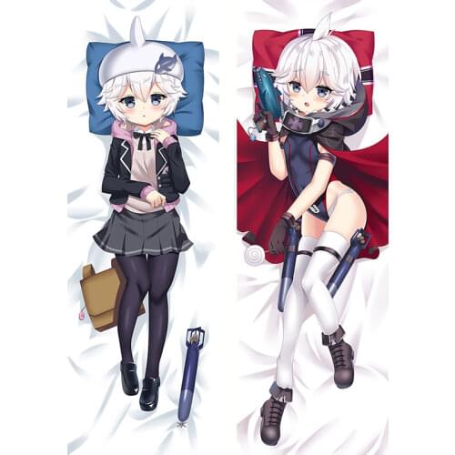 Double Sides Print Zipper Pillow Covers Anime Pillowcase Cosplay Long Hugging Body Case