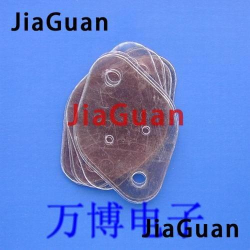 50PCS Japan TOSAI TO-3 Daikin sealed tube Natural Transparent Mica Sheet Insulation Sheet TO3 Mica insulating gasket