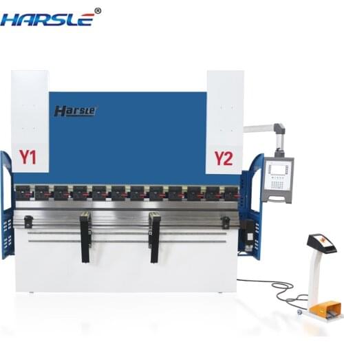 HARSLE 63T Sheet Metal CNC hydraulic Tools Cutting Bending Machine With ESA