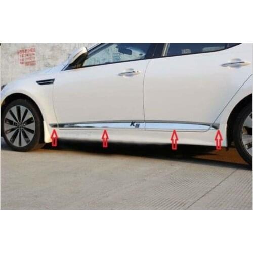 Chrome door Side Molding Trim 8pcs For Kia Optima K5 2011 2012 2013