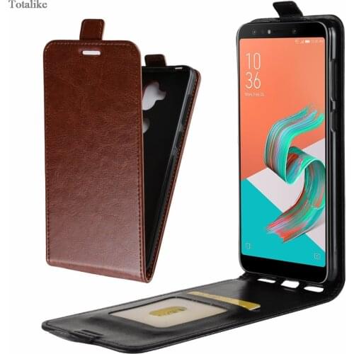 Business Style Pu leather phone case for ASUS Zenfone 5 Lite ZC600KL Magnetic button flip Cover Protective Phone Bag Case
