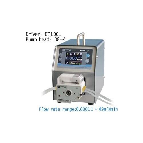 BT100L DG6-4 (6rollers) Intelligent peristaltic pump Water Liquid Industry Laboratory Flow Control Pump with