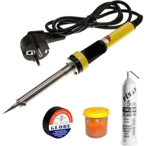 Soldering Iron Kit, 60W Soldering Iron with Ceramic Heater, 4-in-1 Soldering Welding Iron Kit for any Hobby Enthusiast