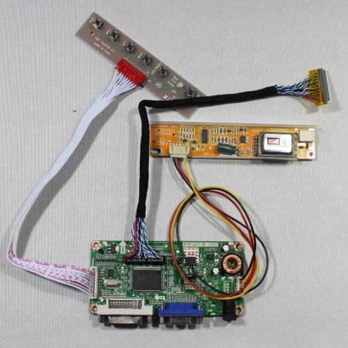 DVI VGA LCD controller board for 12.1inch LTD121KM1K 1400x1050 lcd panel