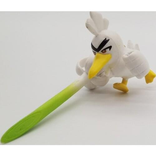 1.6" Sword and Shield Pokemons Action Figure Toys Anime Pokemons Farfetch'd Sirfetch'd Figures Dolls Kids Gifts Toys Collection