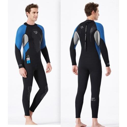 Full Men 3mm Neoprene Wetsuit Surfing Swimming Diving Suit Triathlon Wet Suit for Cold Water Scuba Snorkeling Spearfish WA 106