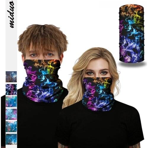 Fashion Outdoor Cycling Scarf Men Women Sun Protection Bandana Neck Cover Riding Camping Scarf Multi-function Bandanas