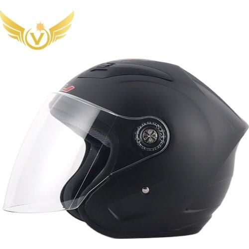 HNJ Motorcycle Helmet Open Face Electrombile Motorbike Bike Crash Helmet Unisex Topi Keledar Motosikal Motorcycle accessrioes