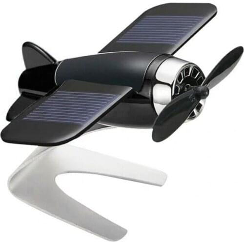 Car Interior Auto Perfume Solar Energy Air Force Shaped Interior Decoration for Auto Smell Vehicle Decors Gifts for Men