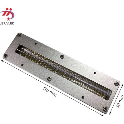 UV LED gel curing lamp for Large industrial UV flatbed inkjet photo printer Ricoh G5 head ink the cure Ultraviolet LED light