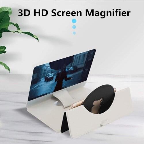 Anti-blue Light 3D Screen Magnifier 12-inch HD No Battery Needed Screen Amplifier Universal For Cell Phone IPhone IOS Android