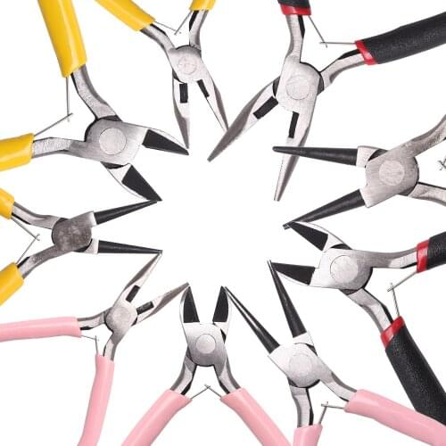 Jewelry Pliers Hardware Tool Vice Making Tools Equipment for Handcraft Beadwork Repair Beading Making Needlework DIY Jewelley