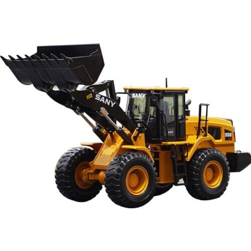 1/35 alloy casting car model original Sany loader SYL956H forklift construction machinery collection ornaments