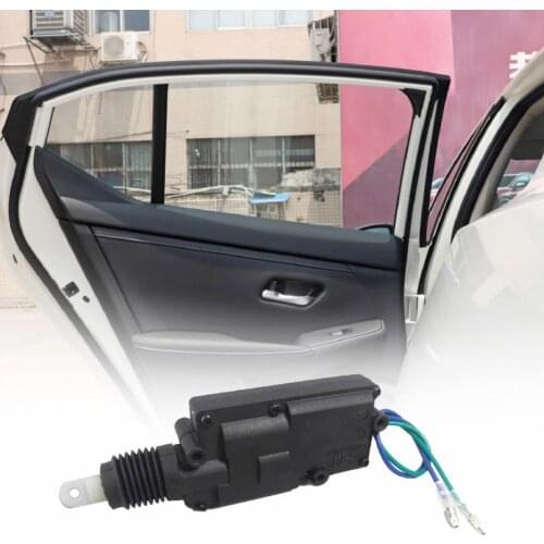 12V 2 Wires Universal Electric Door Lock Actuator Heavy Central Door Lock Motor for Rear Door