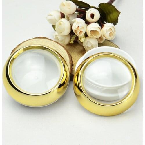 20/30/50g Promotion empty capsule jars cosmetic containers Plastic Bottle For Nail Art refillable packing Loose Powder Vial F223