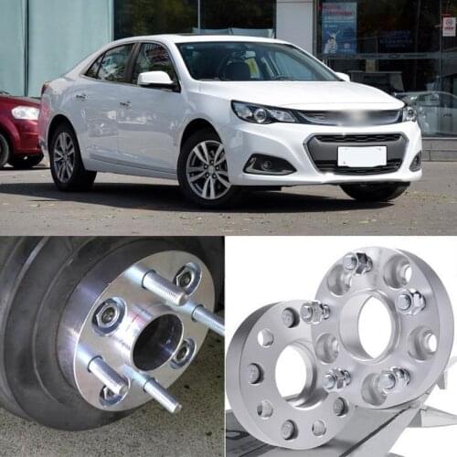 For Chevrolet Malibu 2016-2017 Auto Wheel Spacer 4pcs 5X115 70.3CB 25mm Thick Hubcenteric Wheel Spacer Adapters High Quality