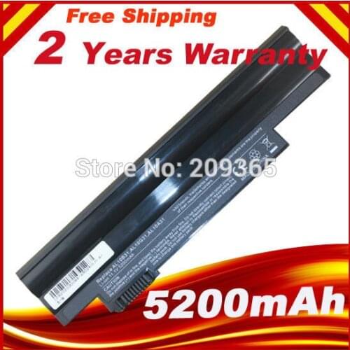 D257 D260 Battery For Acer Aspire One 522 722 AO522 AOD255 AOD257 AOD260 D255 D270 Happy, Chrome AC700 AL10B31