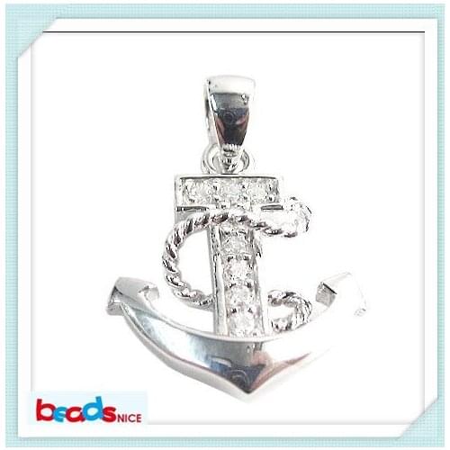 Beadsnice ID26208 most fashion 925 sterling silver anchor pendant silver pendants findings