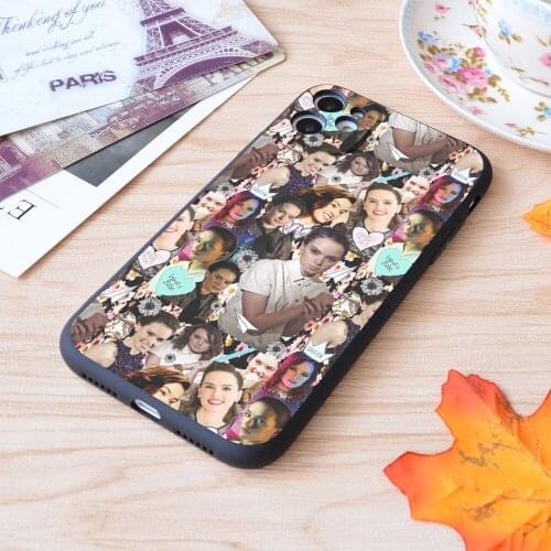 For iPhone Daisy Ridley Collage Case Print Soft Matt Apple iPhone Case
